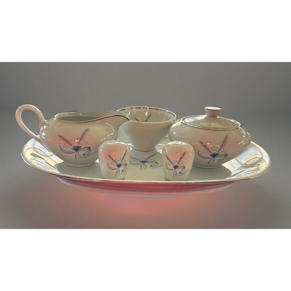 Vintage Stonegate Germany Bavarian Harvest Stars Collection Mint Condition 6 Pcs - Picture 1 of 5